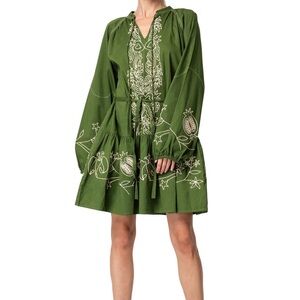 NWT CIEBON Rosetta Embroidered Dress
